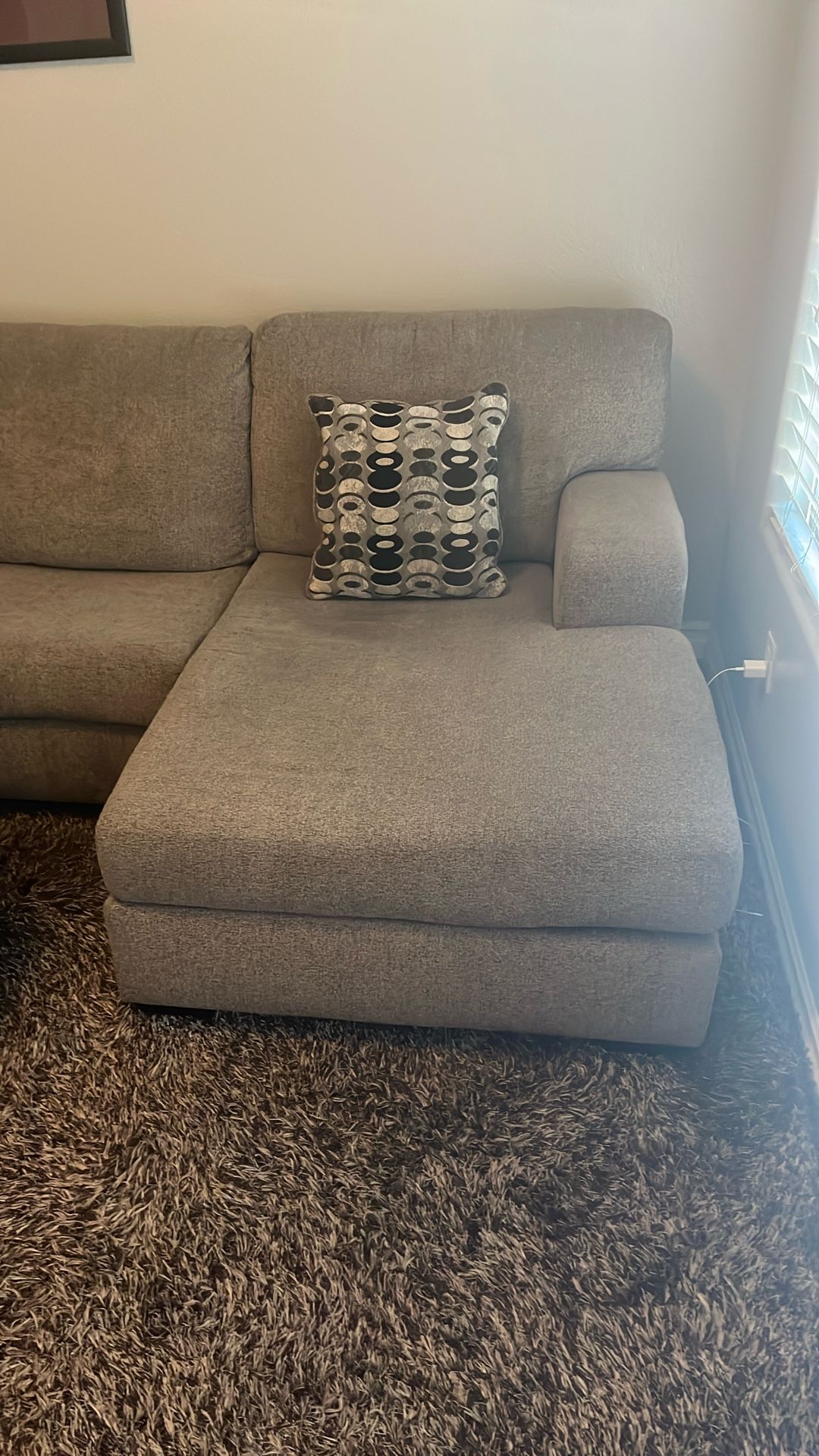 Ashley Sofa 3 Years Old. Great Condition. Can Provide Model Number For New Cushions From Ashley Furniture