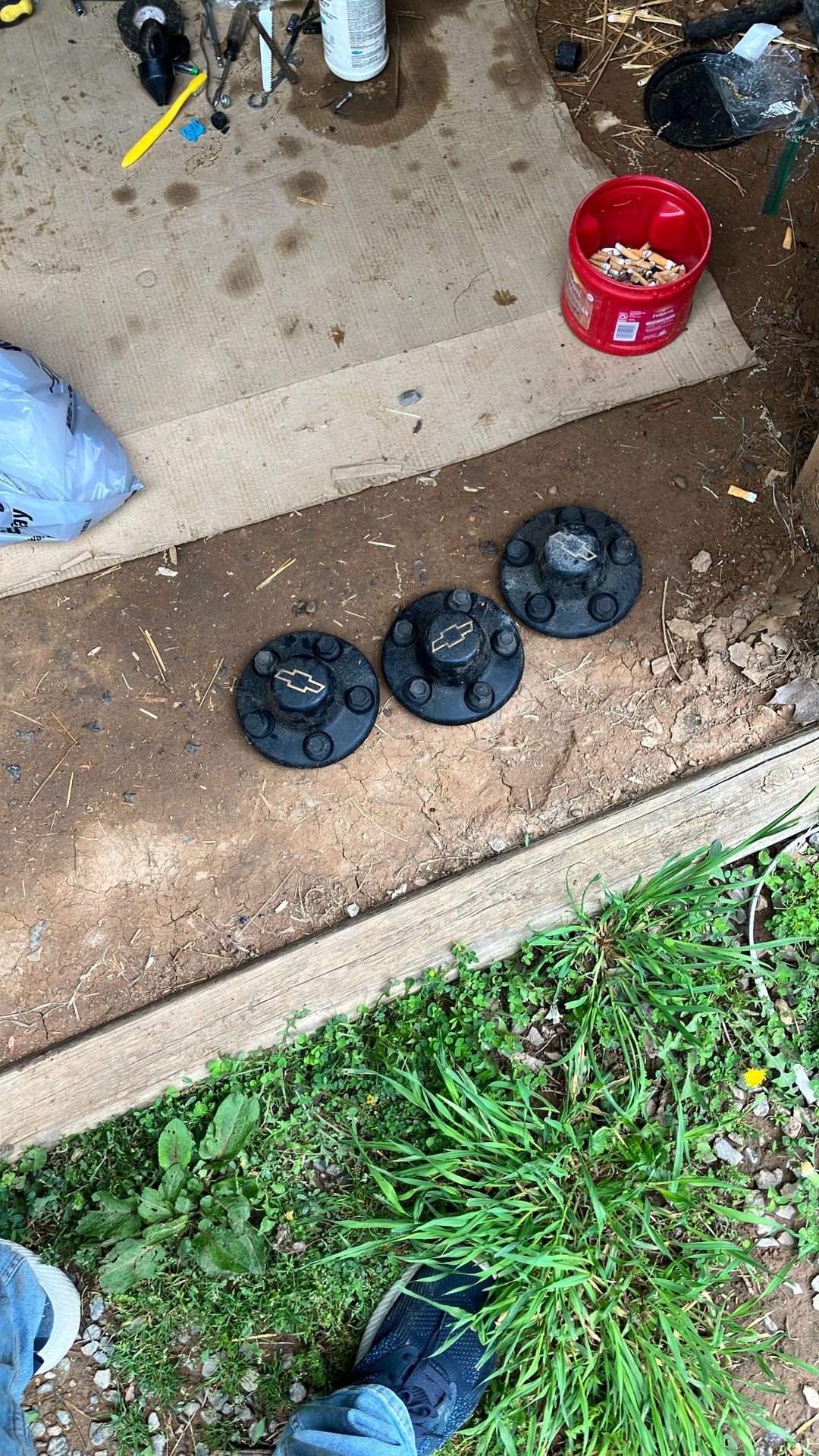 3, 5 Lug Plastic Chevrolet Hubcaps