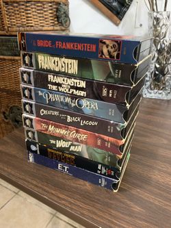 vintage horror vhs movies
