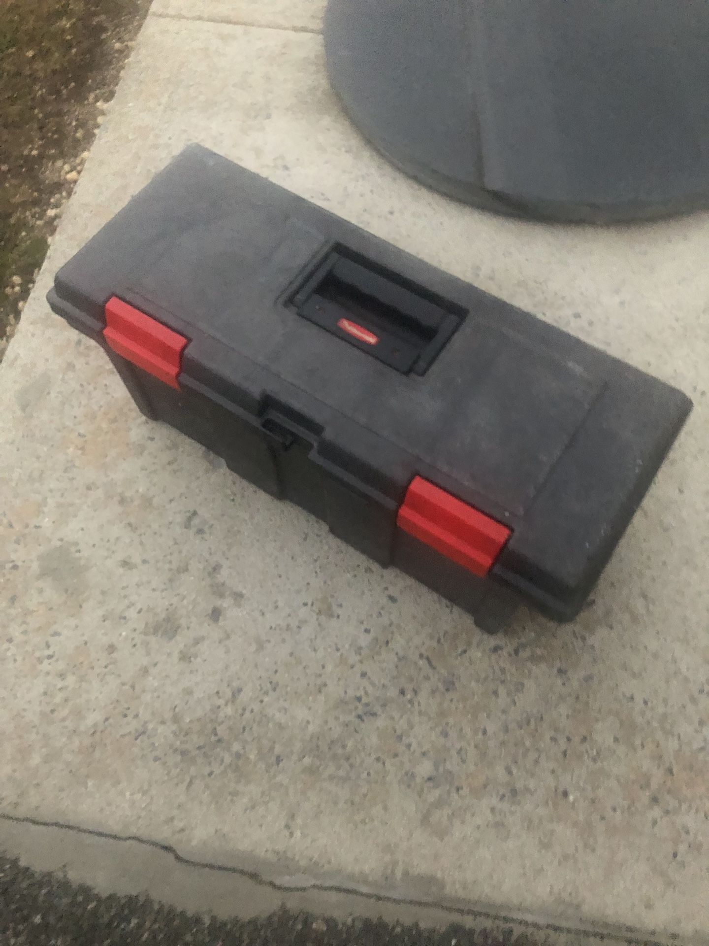 24” Black Toolbox
