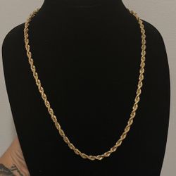 14k Gold Rope Chain