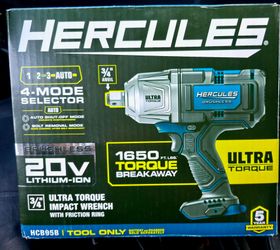 Hercules 20b  Ultra 3/4" Impact Wrench