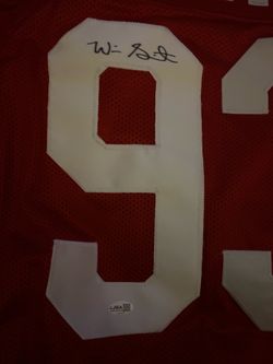 Will smith OSU jersey signed and jsa certified