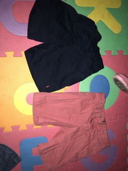 Boys 5,6 polo shorts n long sleeve tops