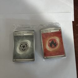 (2) Sealed Packs of 45 Pokemon Energy Cards 