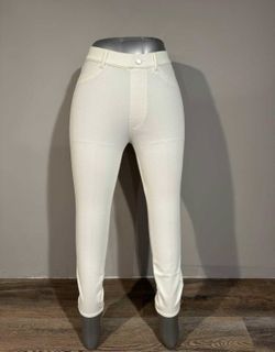 Like New White Jegging Pants XS