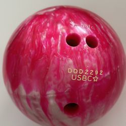 Pink Bowling Ball 