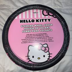 Hello Kitty Steering Wheel Cover