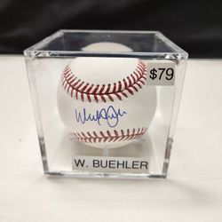 Dodgers World Series Champion Walker Buehler Signed, Beckett-Certified Baseball 