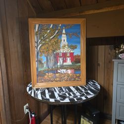 Large Scenic Painting 