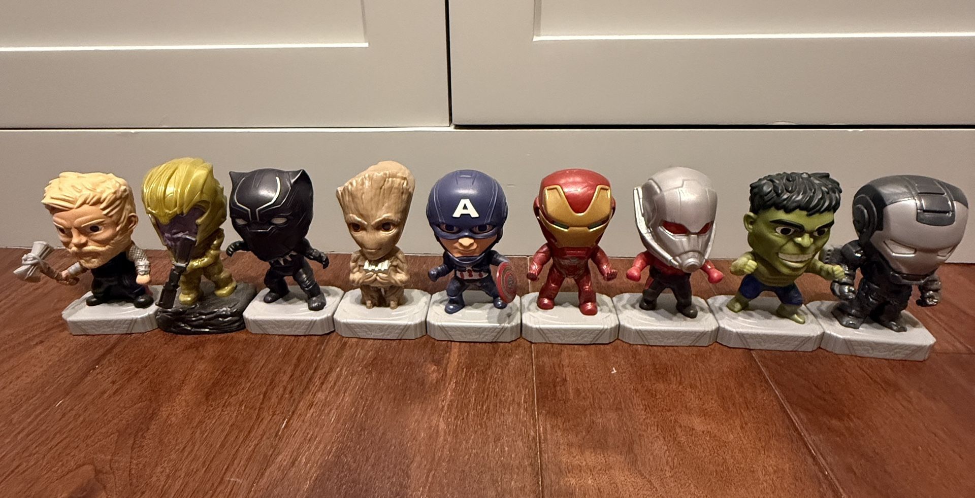 McDonald’s Avengers Happy Meal Toy Collection Lot Of 9