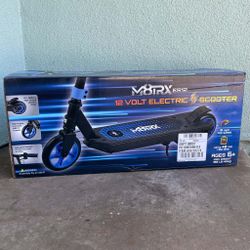 Kids Electric Scooter for Ages 6+ -Blue