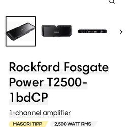 Rockford fosgate T2500.1BDCP
