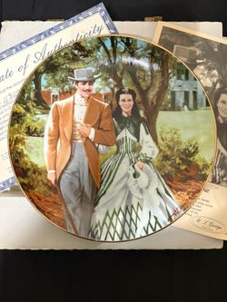 Gone With the Wind Collector’s Plate - Home to Tara (1989)