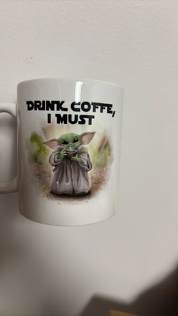 Yoda Coffee Mug ,new , Star Wars