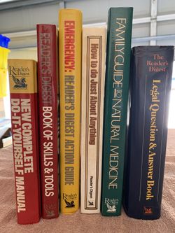 Six (6) Readers Digest Informational Hard Cover Volumes