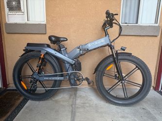 Electric Bike Enguie long range double battery (CASH ONLY) (this bike is for taller riders 5,8 and up and is heavy)