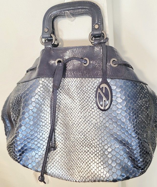 Francesco Blasia Authentic Fish Scales Bag