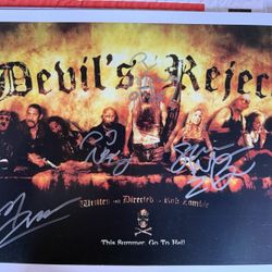The Devils Rejects Signed Rob Zombie Sheri Moon Zombie Bill Mosley Sid Haig