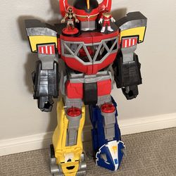 2015 Mighty Morphin Power Rangers Megazord Imaginext 27" Robot Big Toy Figure