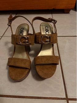 Brown Wedge Sandals – Size 6.5