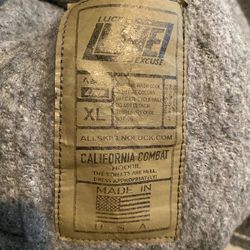 Cali combat hoody (combat drug rug sweater)