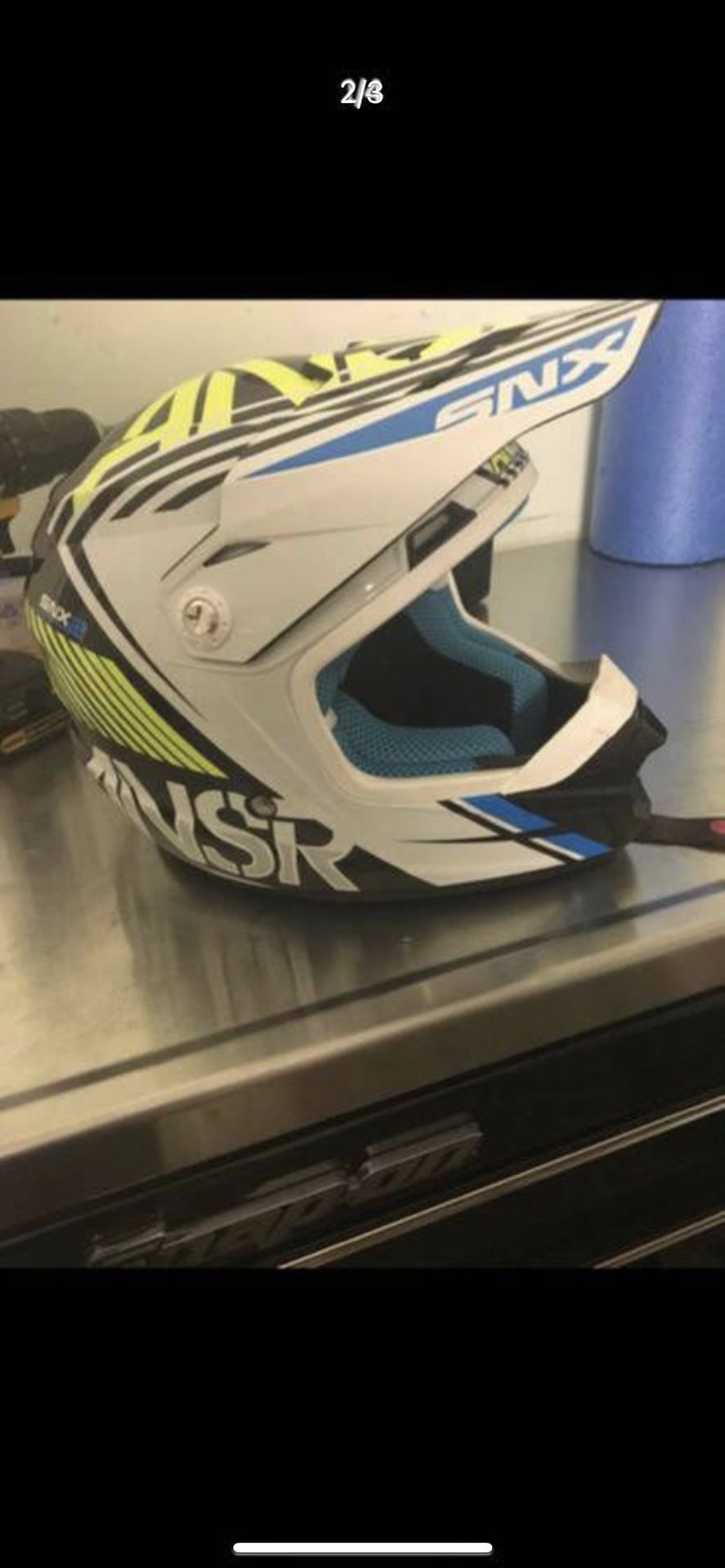 Dirtbike helmet