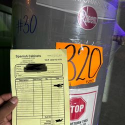Hot water heater + Warranty Included