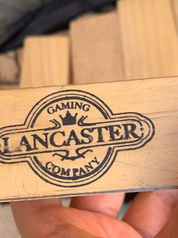 Gaming Lancaster Company Wooden Pieces