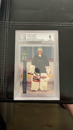1992 classic four sports show promo nno Manon Rheaume graded trading card