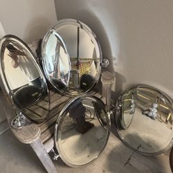 Pottery Barn Beveled Bathroom Mirrors 