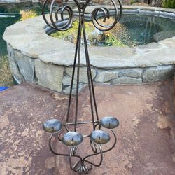 Metal Wall Candle Holder 