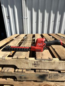 Milwaukee TOOL ONLY  M12 FUEL 8 in. 12V Lithium-lon Brushless Cordless Battery Hedg Trimmer NEW $140