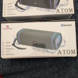 Max Power Atom Bluetooth Speaker,New never used 
