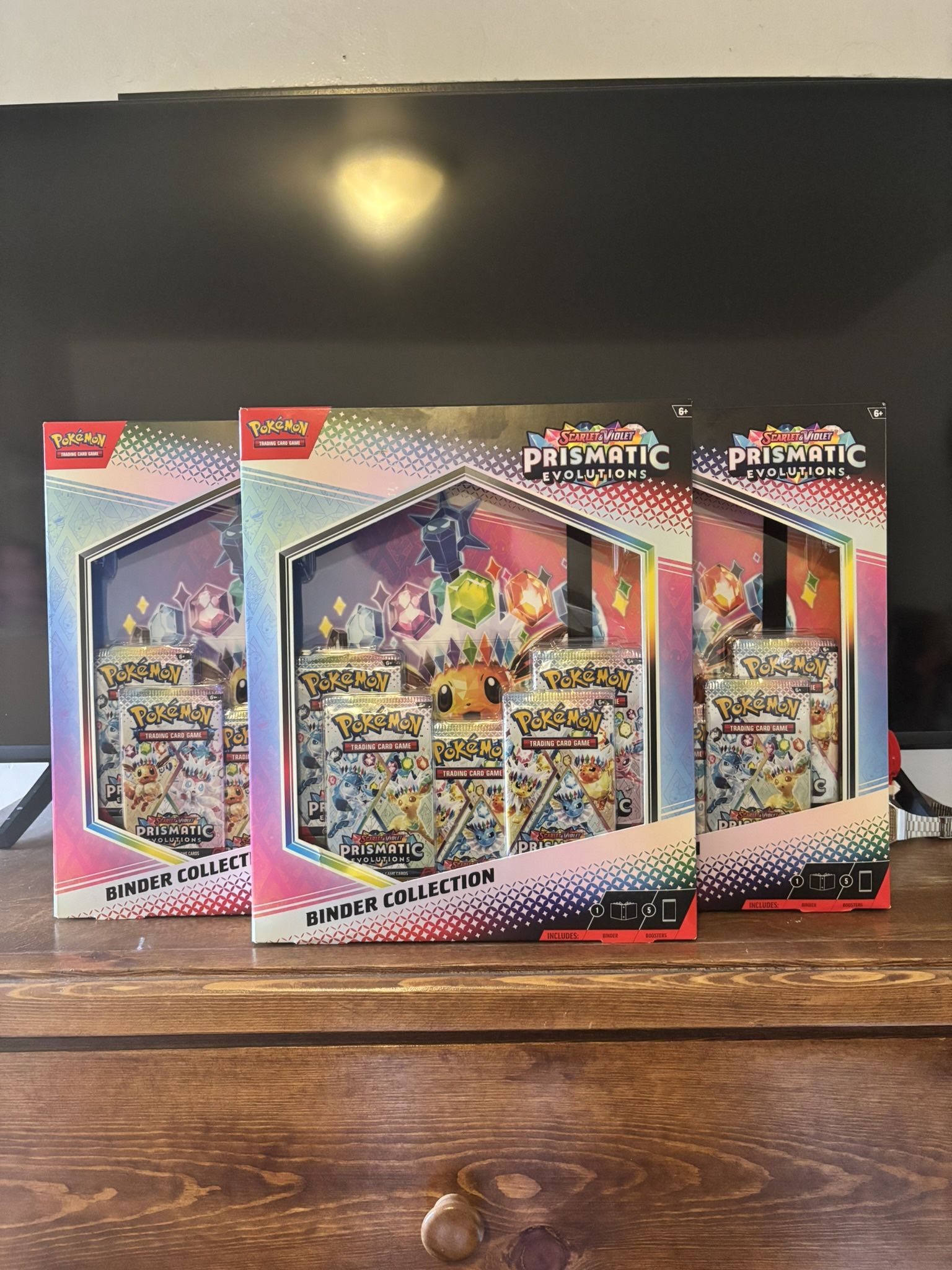 Pokemon Prismatic Evolutions Binder Collection