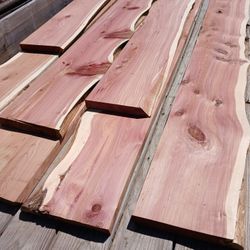 RED CEDAR SLABS AND MORE 