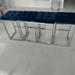 Set Of 4 Counter Stools