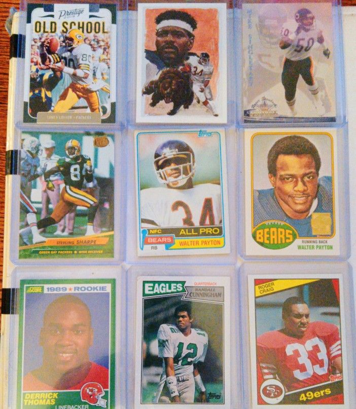NFL Football Card Collection 