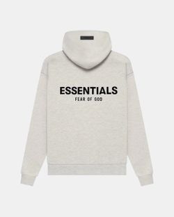 White Essentials Hoodie