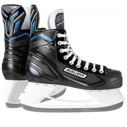 Bauer MS-1 Junior Ice Hockey Skates Jr Size 5 R Black/Blue/White - Brand New