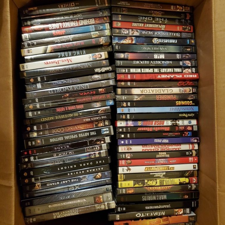 121 Item DVD Lot