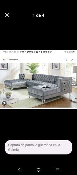Meridian Furniture Moda 3-Piece Sectional sofá