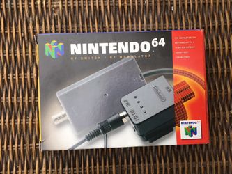Minty NIB Nintendo 64 RF Switch/RF Modulator | 🎮