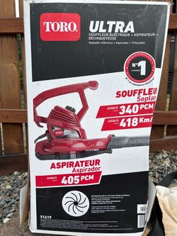 Toro Ultra Blower/ Mulcher/ Vacuum
