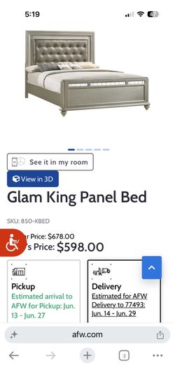 King Size Bedroom set for sale