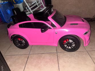 Dodge pink car