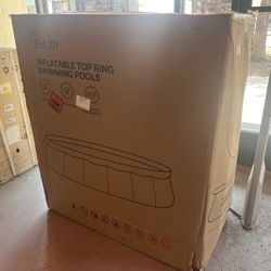 Filtered 18ft Circular 9 Person Pool 