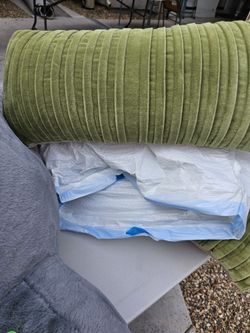 Three Velvet Pillows! Great Condition!