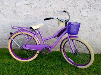 Women's huffy nel lusso 24" Beach Cruiser bike bicicleta basket