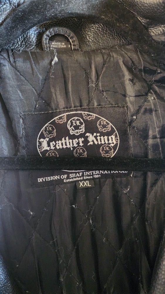 XXL Leather King Jacket